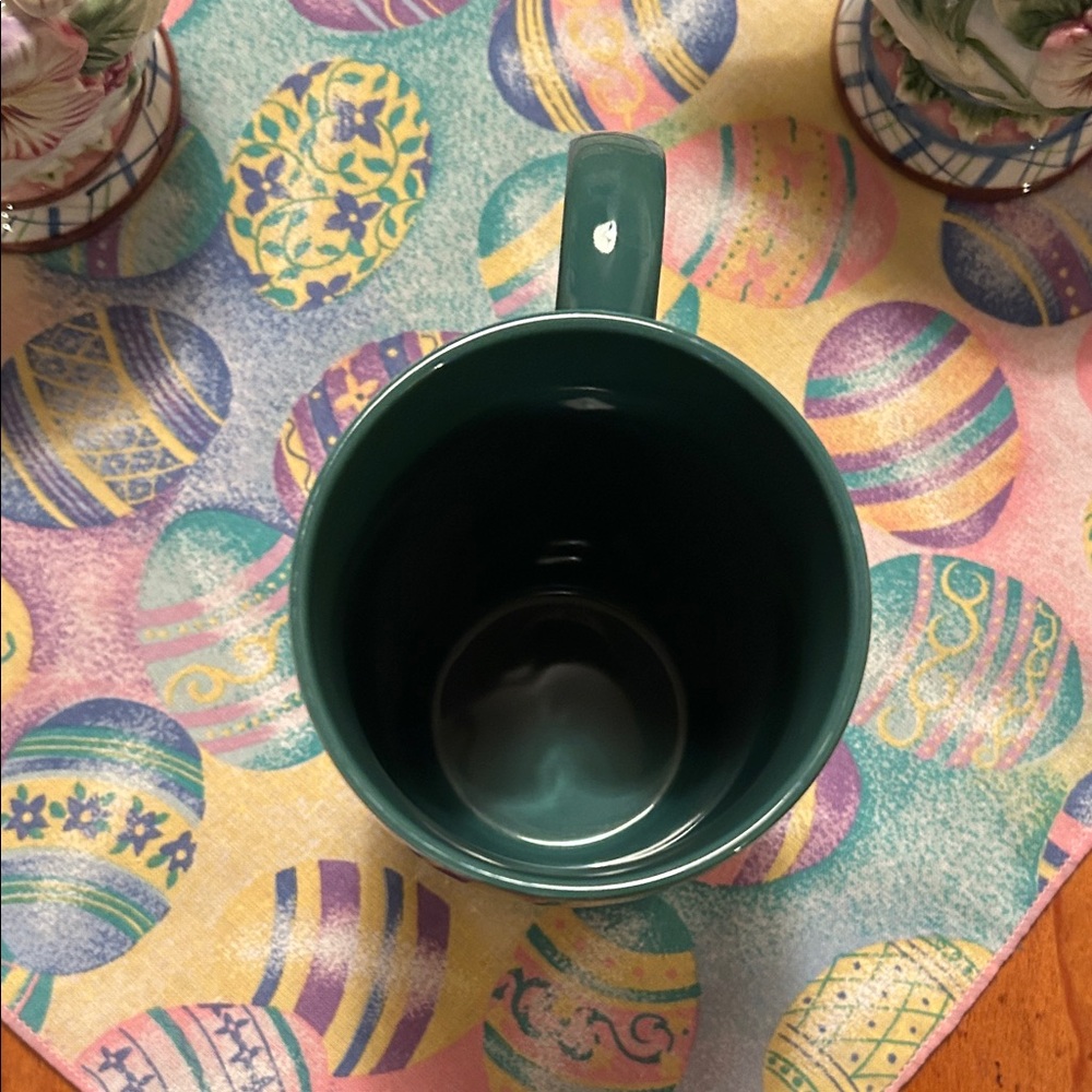PINK Victoria's Secret Green Mug with Black Logo - Picture 4 of 6